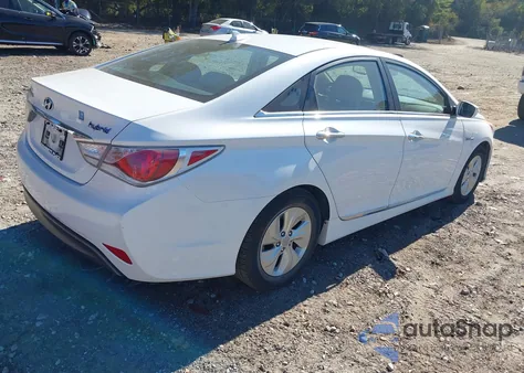 2015 Hyundai Sonata Hybrid из США, поврежденный, VIN KMHEC4A47FA124612